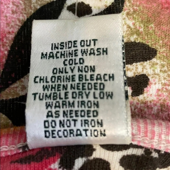 Laura Ashley Floral Embroidered Beaded Tee - M - Picture 5 of 7